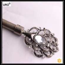 China Manufacturer plating metal curtain rod